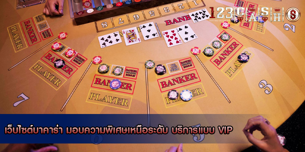 เว็บไซต์บาคาร่า มอบความพิเศษเหนือระดับ บริการแบบ VIP